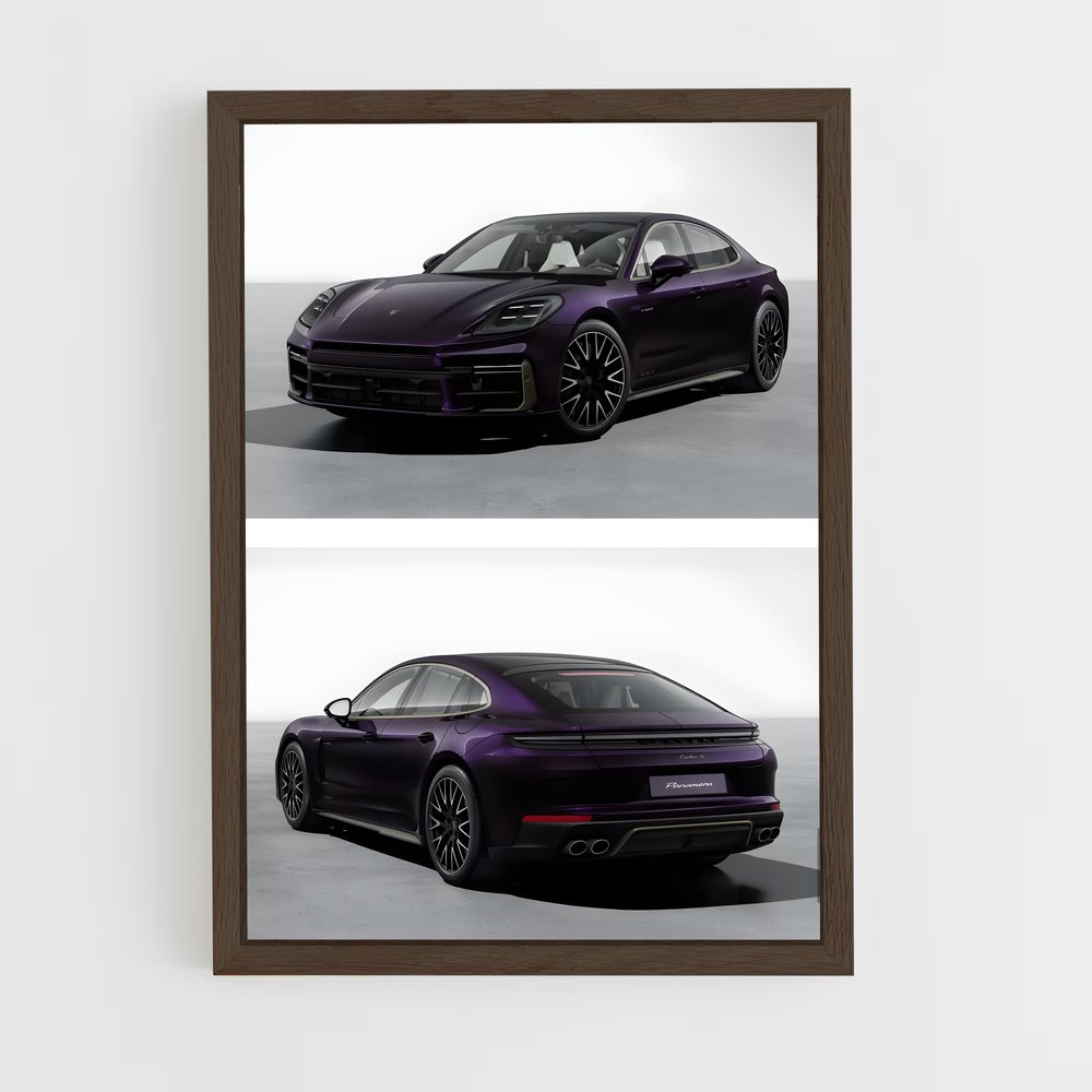 Poster Taycan Legends – affiche Porsche (vue 5)